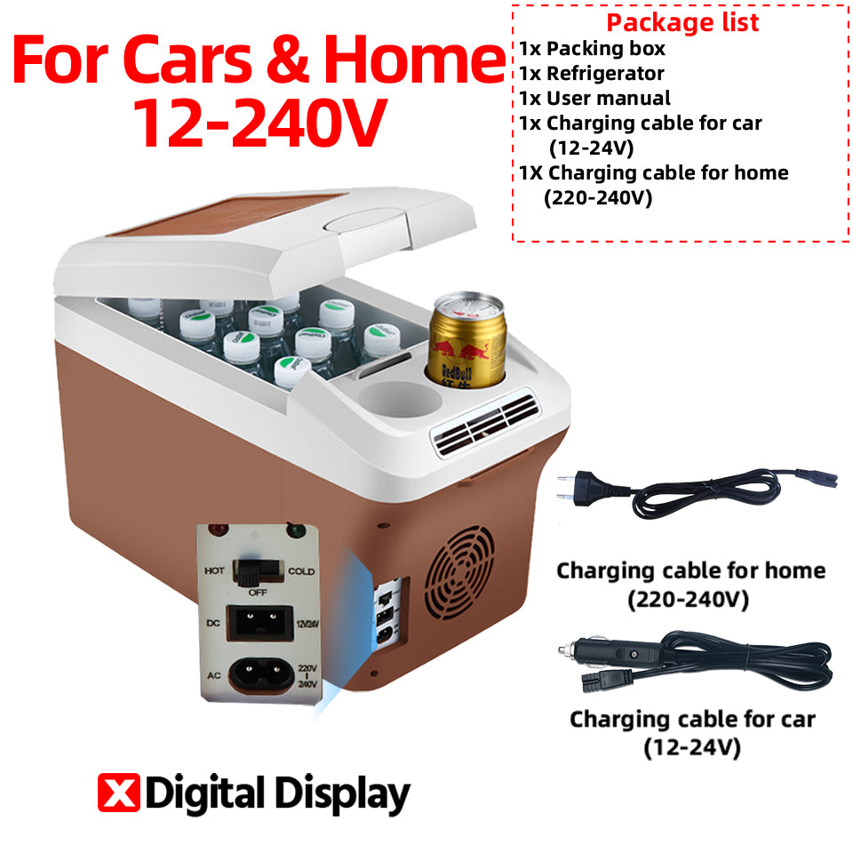 TECH ESSENTIALS — 15L Portable Mini Fridge & Warmer