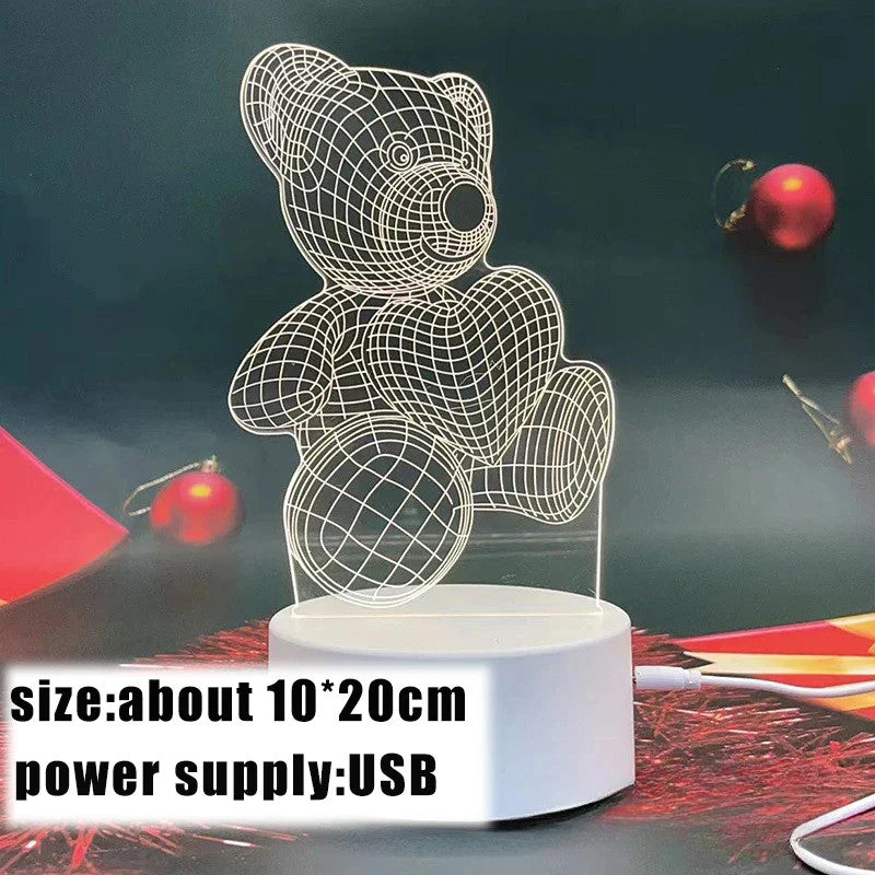 TECH ESSENTIALS — 3D Bear Lamp