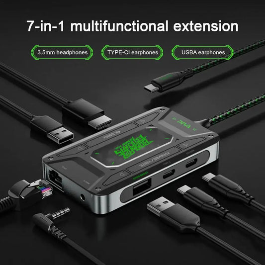 TECH ESSENTIALS — 7-in-1 USB-C Hub
