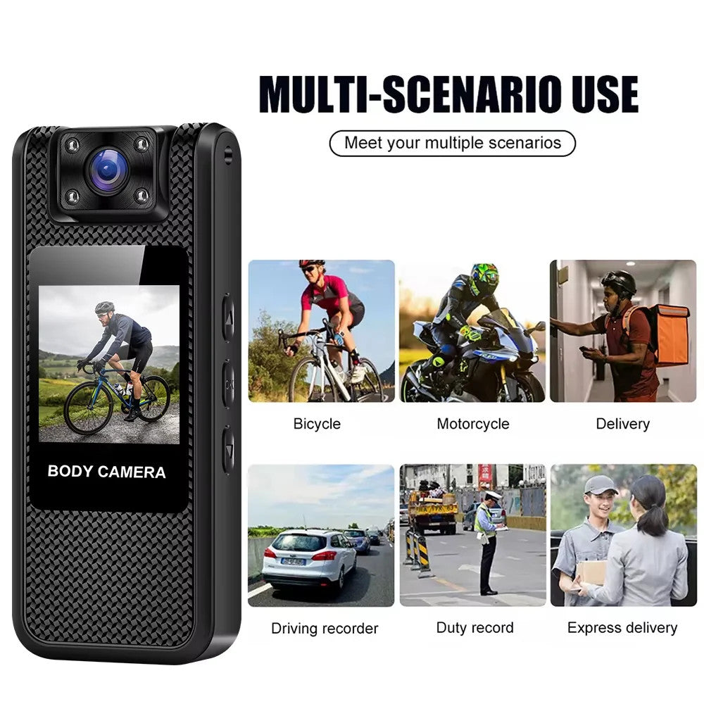 TECH ESSENTIALS — 4K Mini Body Camera