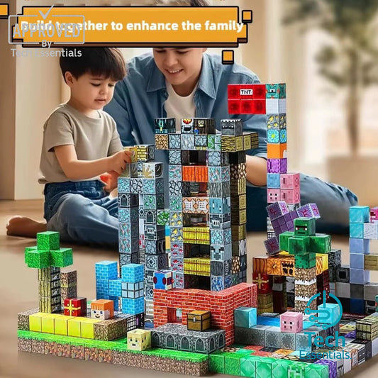 TECH ESSENTIALS — Magnetic Building Blocks (100 pcs)