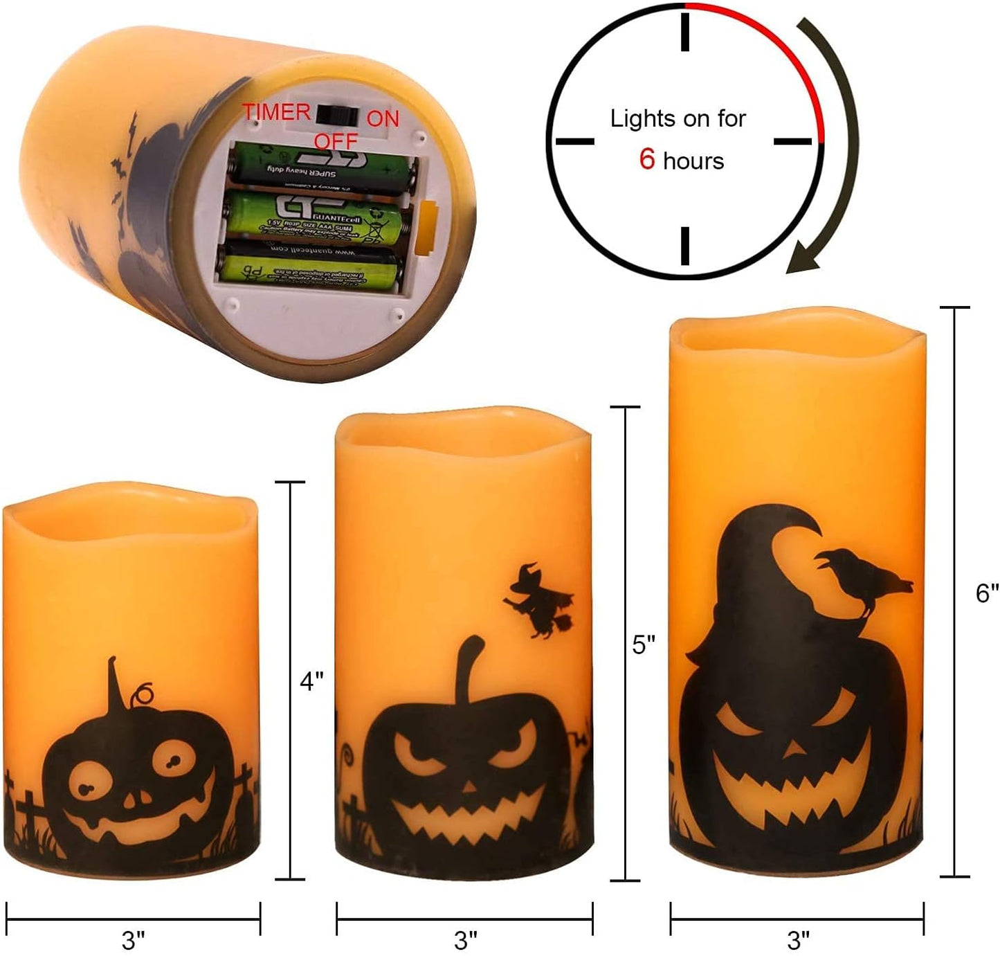 TECH ESSENTIALS — Halloween LED Candles