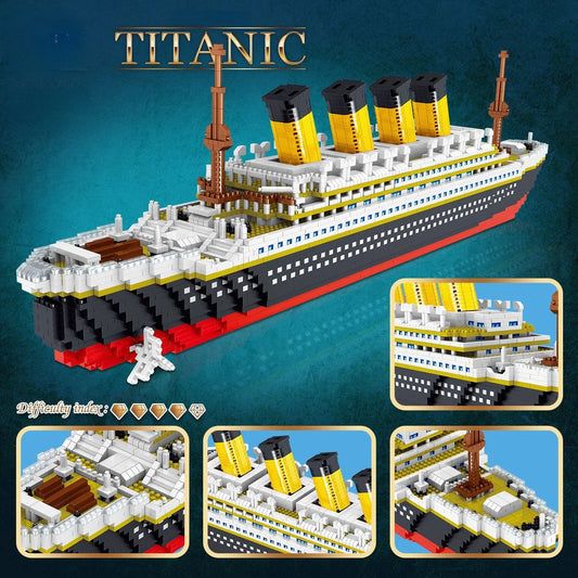 TECH ESSENTIALS — Titanic Model Building Set – 4000+ Pieces
