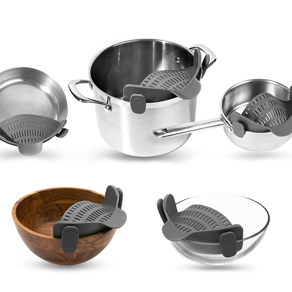 TECH ESSENTIALS — Clip on Food Strainer