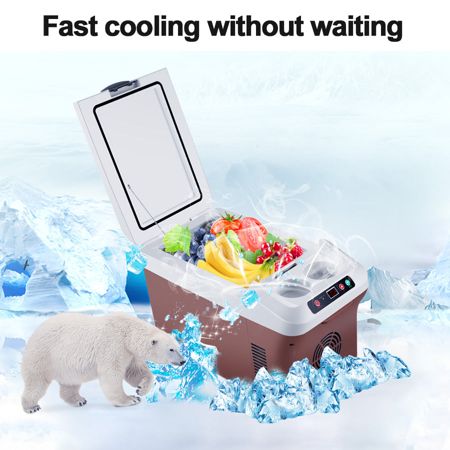 TECH ESSENTIALS — 15L Portable Mini Fridge & Warmer