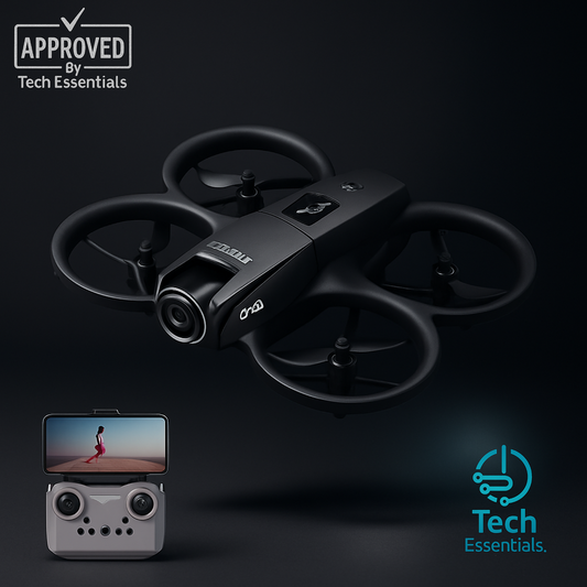 TechEssentials 8K Dual HD UAV Camera 