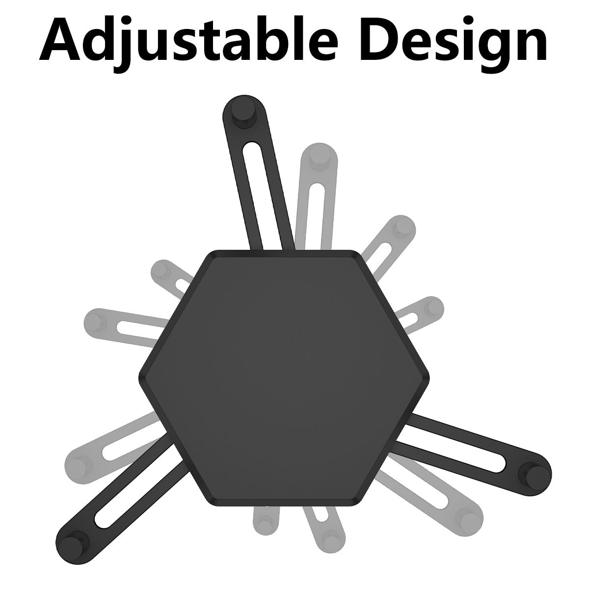 TECH ESSENTIALS — Adjustable Coffee Mug Holder