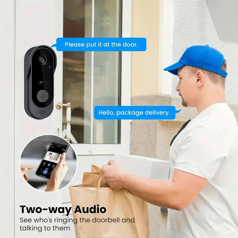 TECH ESSENTIALS — Smart WiFi Doorbell