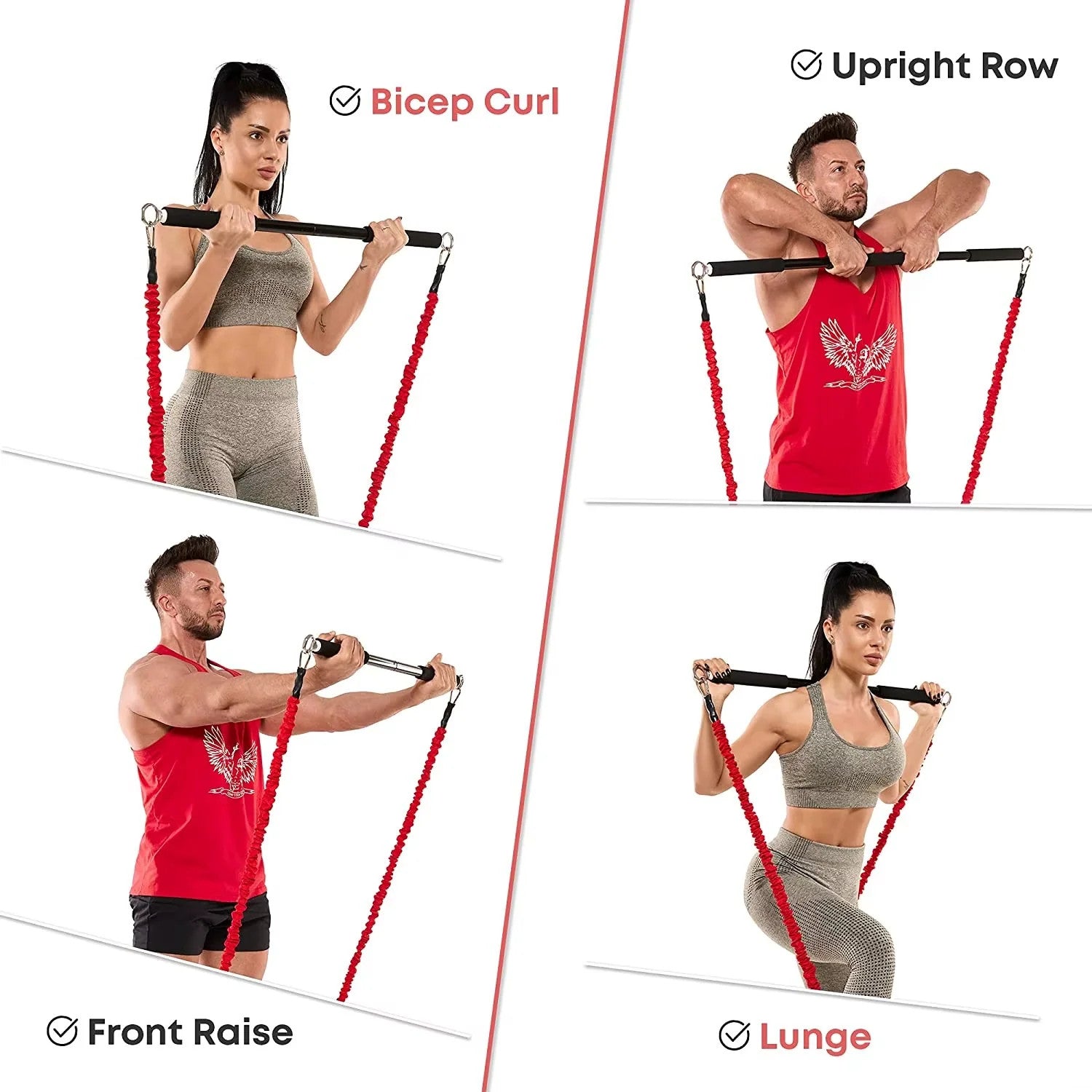 TECH ESSENTIALS — Resistance Bands Set