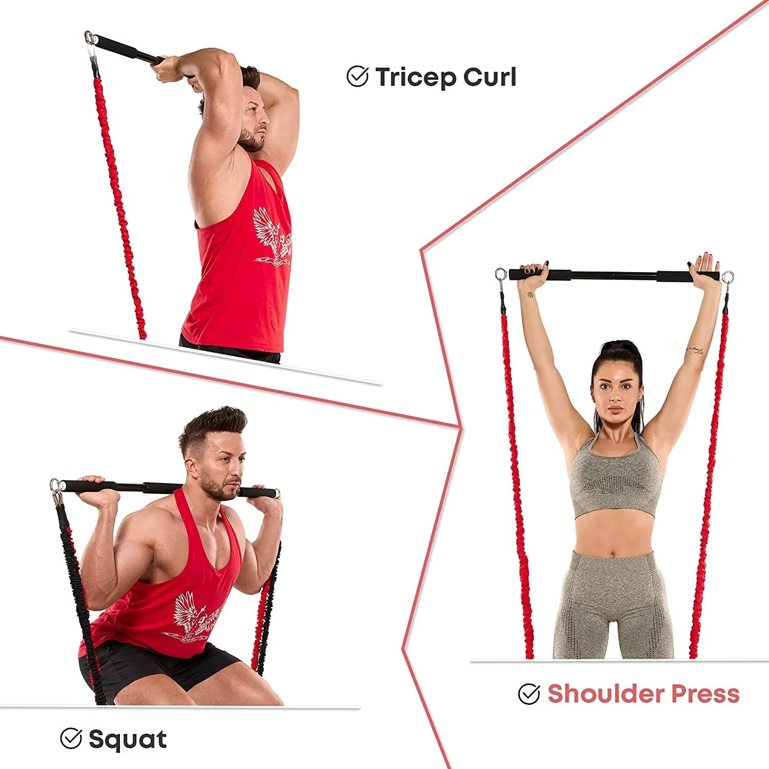 TECH ESSENTIALS — Resistance Bands Set