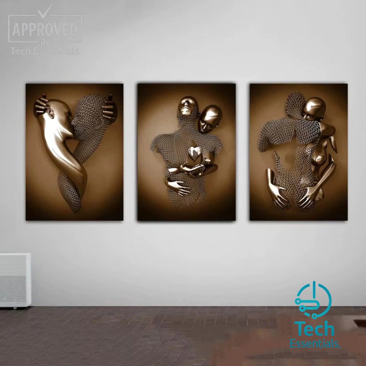 TECH ESSENTIALS — 3D Effect Metal Statue