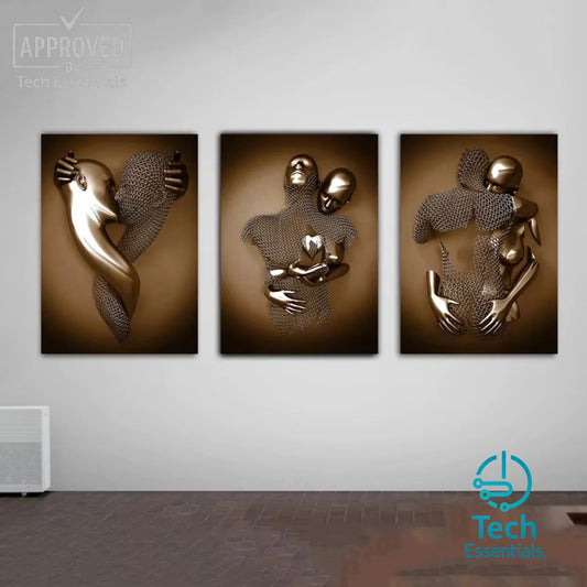 TECH ESSENTIALS — 3D Effect Metal Statue