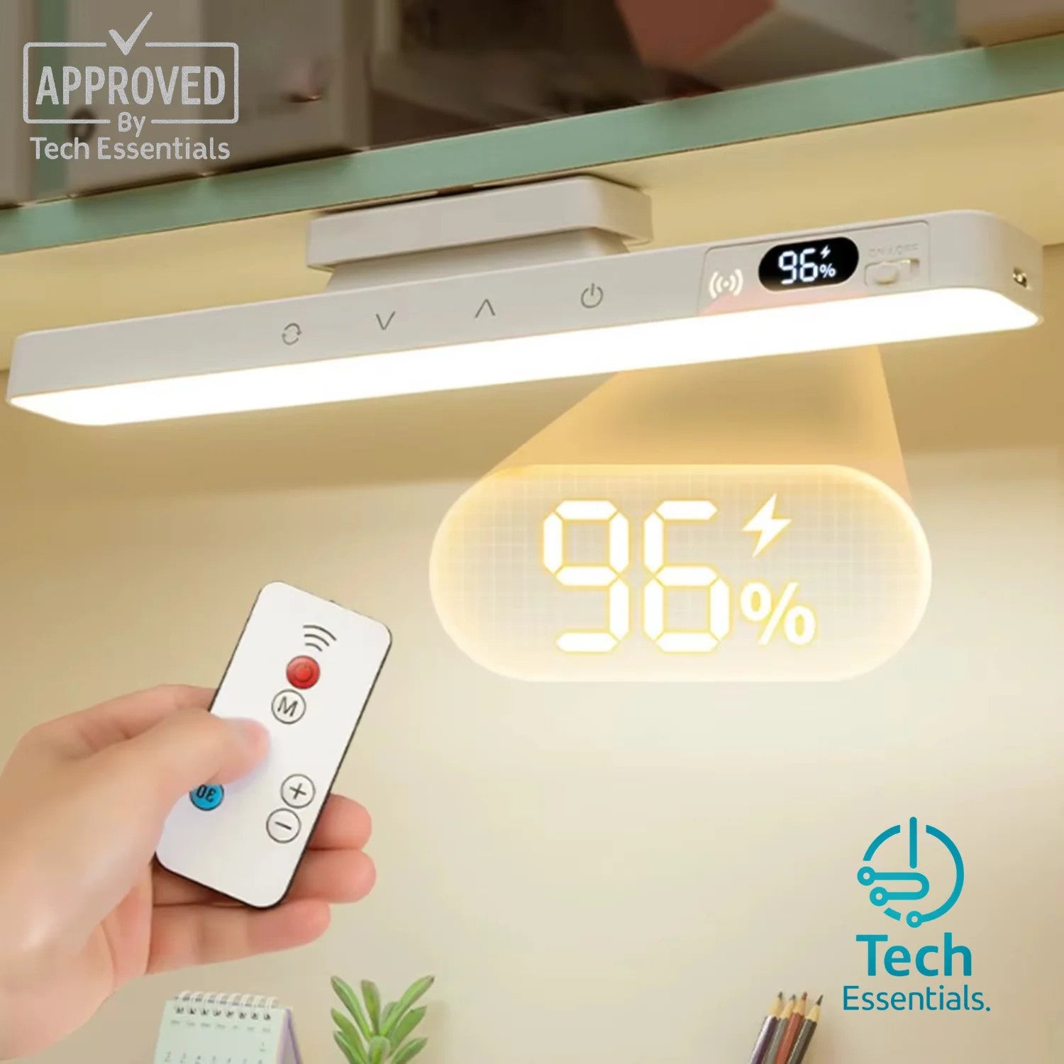 TECH ESSENTIALS — LED Touch Table Lamp