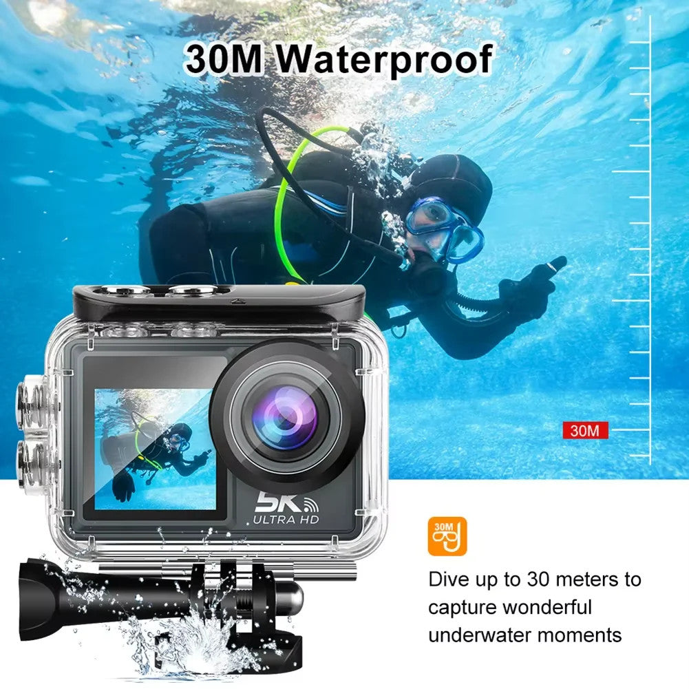 TECH ESSENTIALS — 5K Action Camera