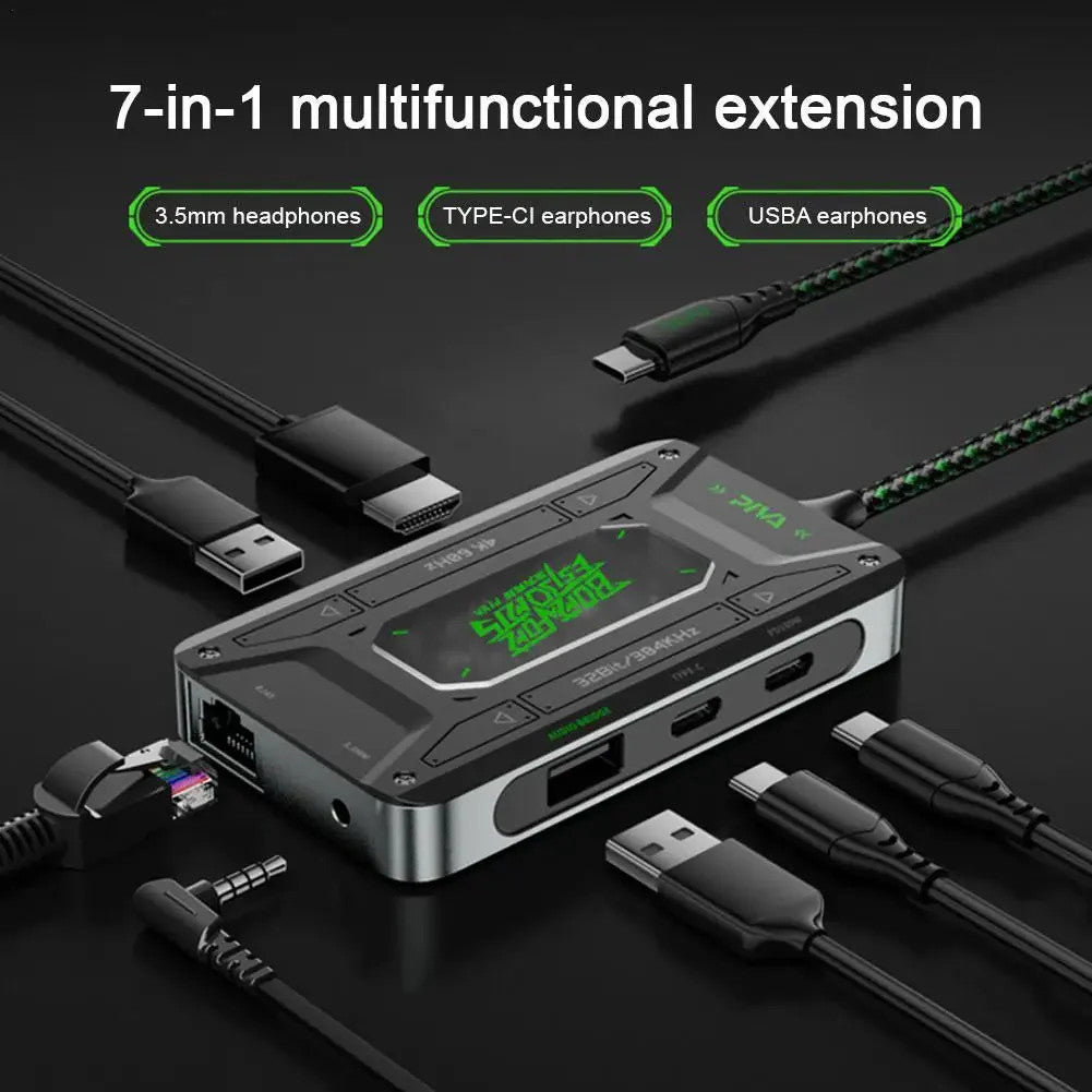 TECH ESSENTIALS — 7-in-1 USB-C Hub