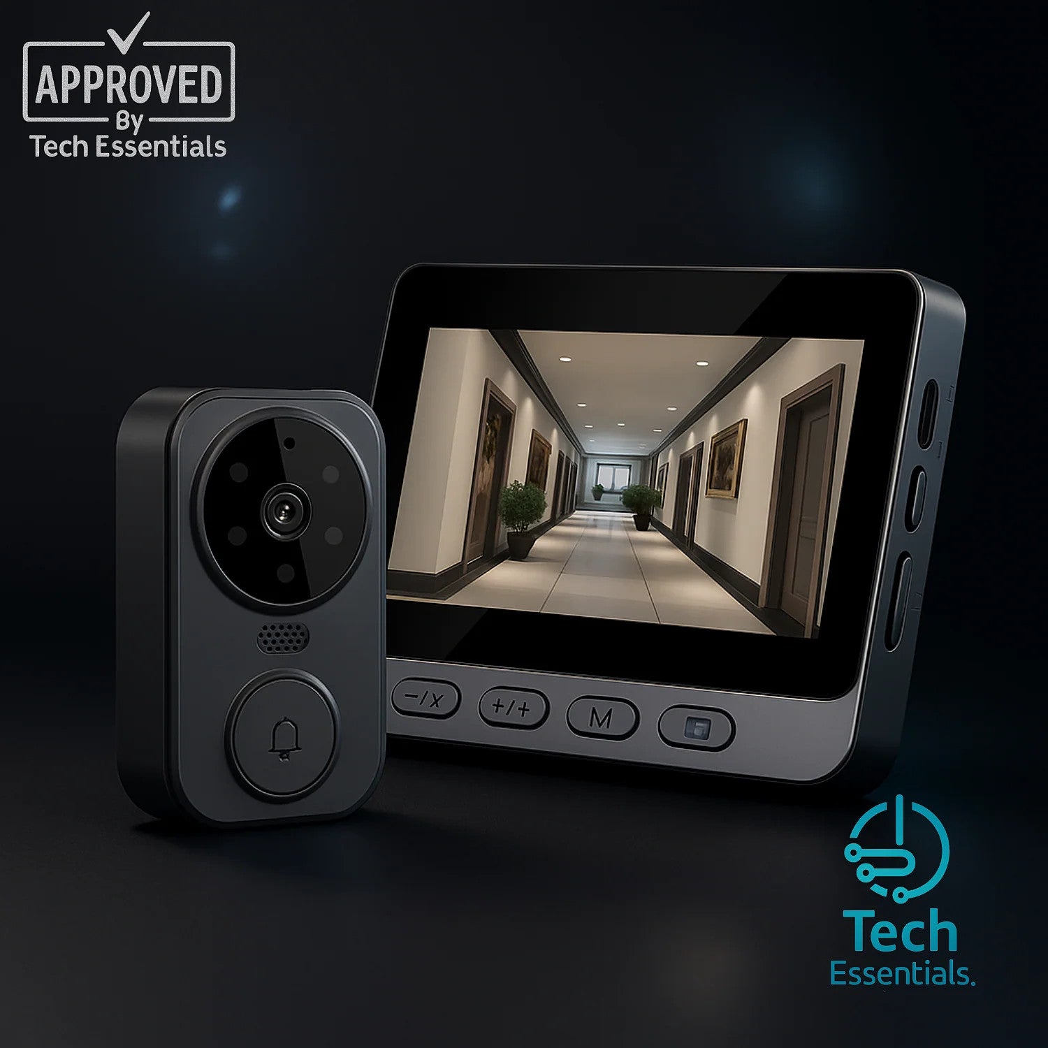 TECH ESSENTIALS — Smart WiFi Doorbell