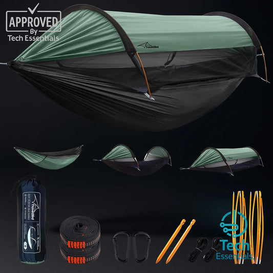 TECH ESSENTIALS — Large Hammock with Mosquito Net