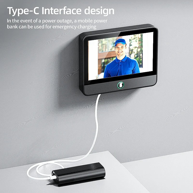 TECH ESSENTIALS — Smart WiFi 2K Doorbell Camera