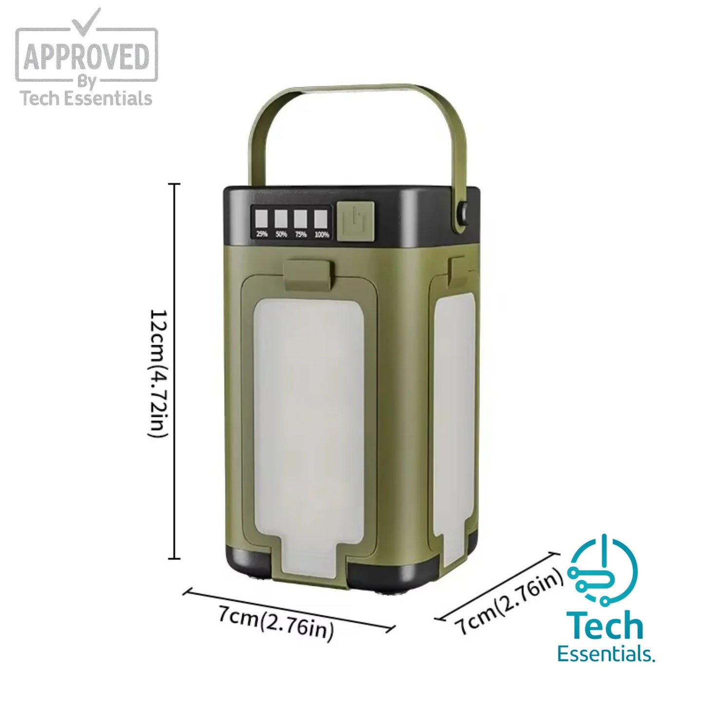 TECH ESSENTIALS — Solar Outdoor Portable Camping Light