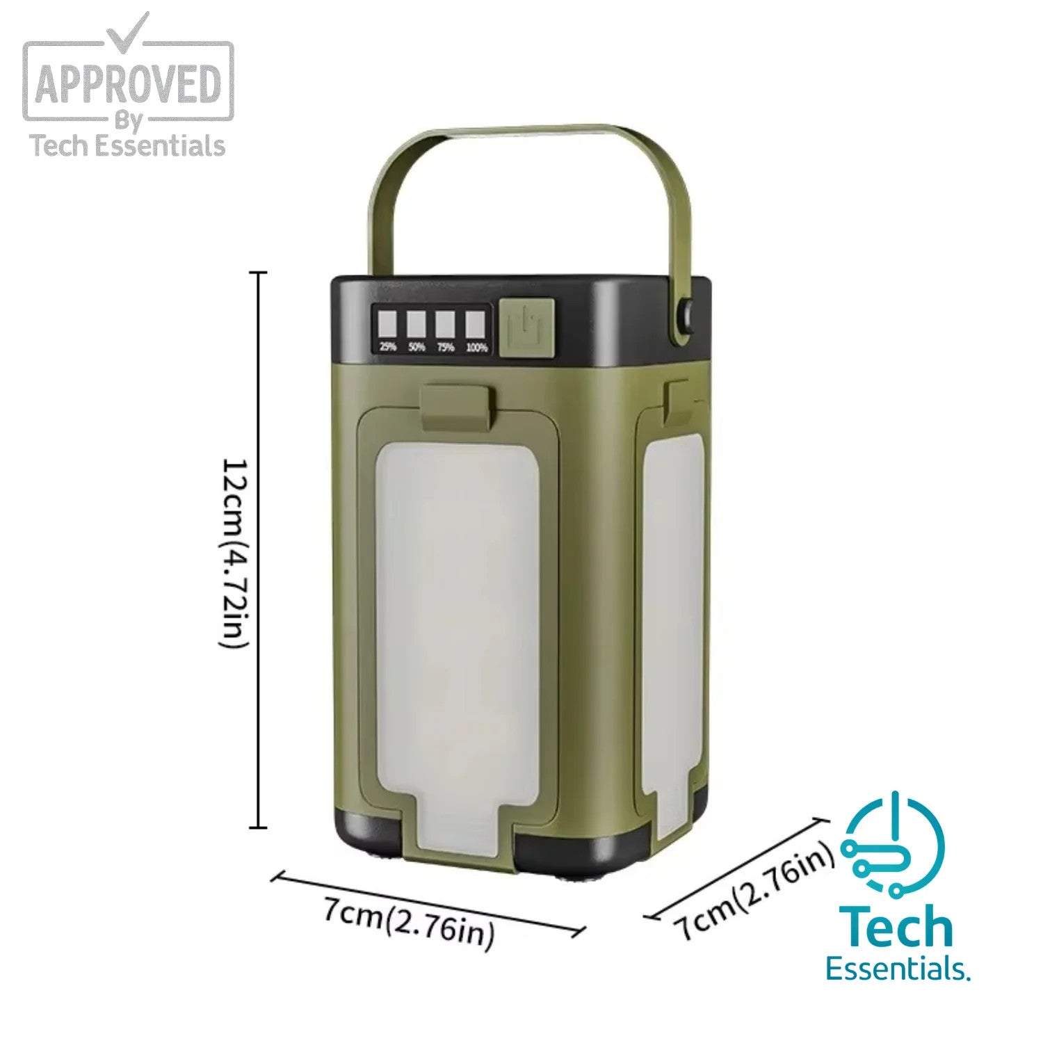 TECH ESSENTIALS — Solar Outdoor Portable Camping Light