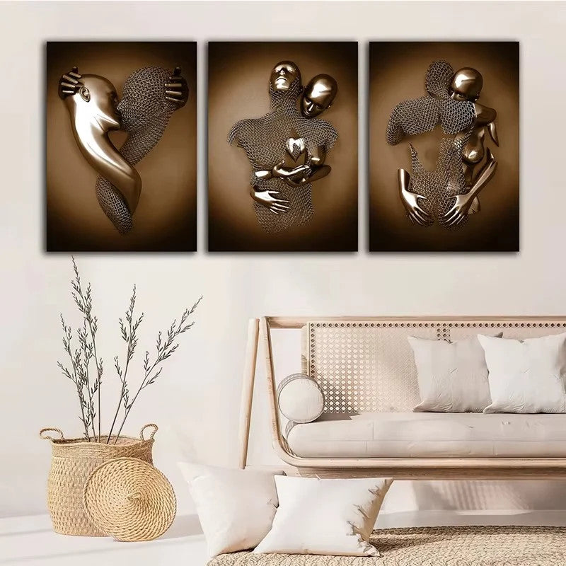 TECH ESSENTIALS — 3D Effect Metal Statue