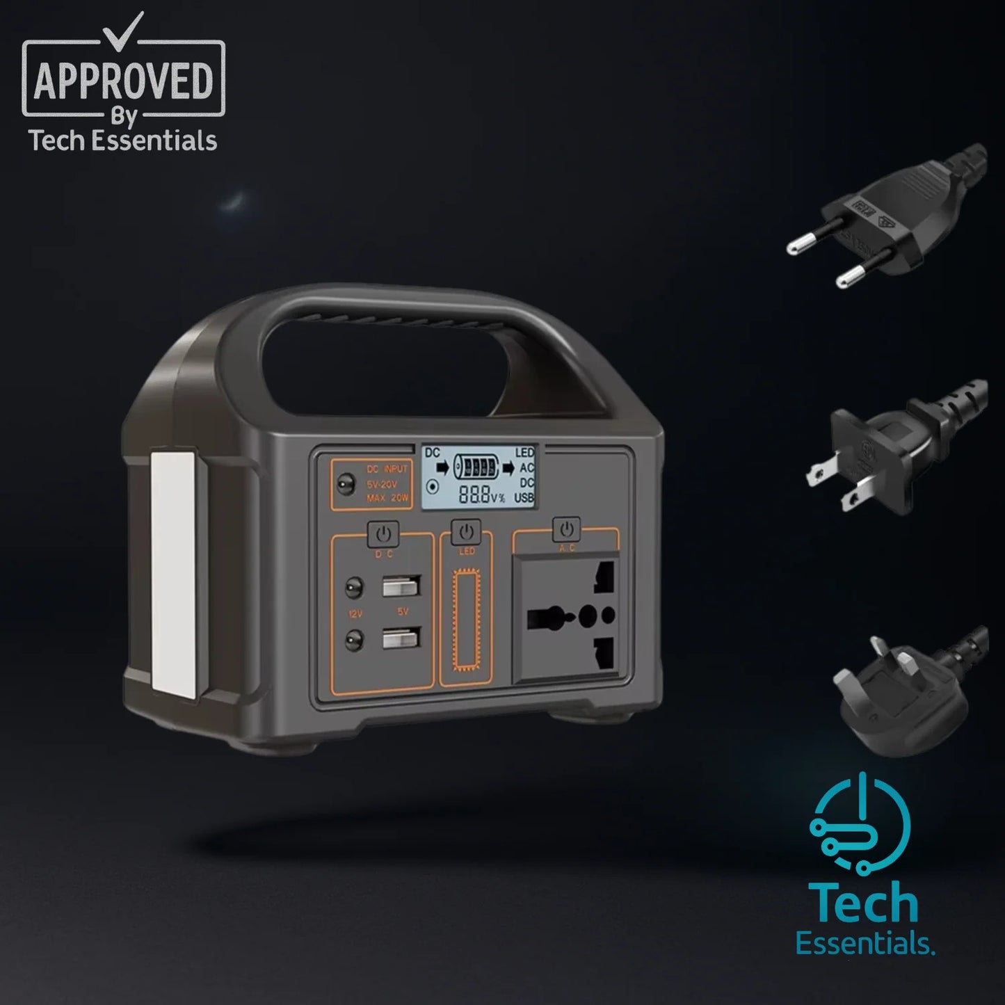 TECH ESSENTIALS — Portable Power Bank