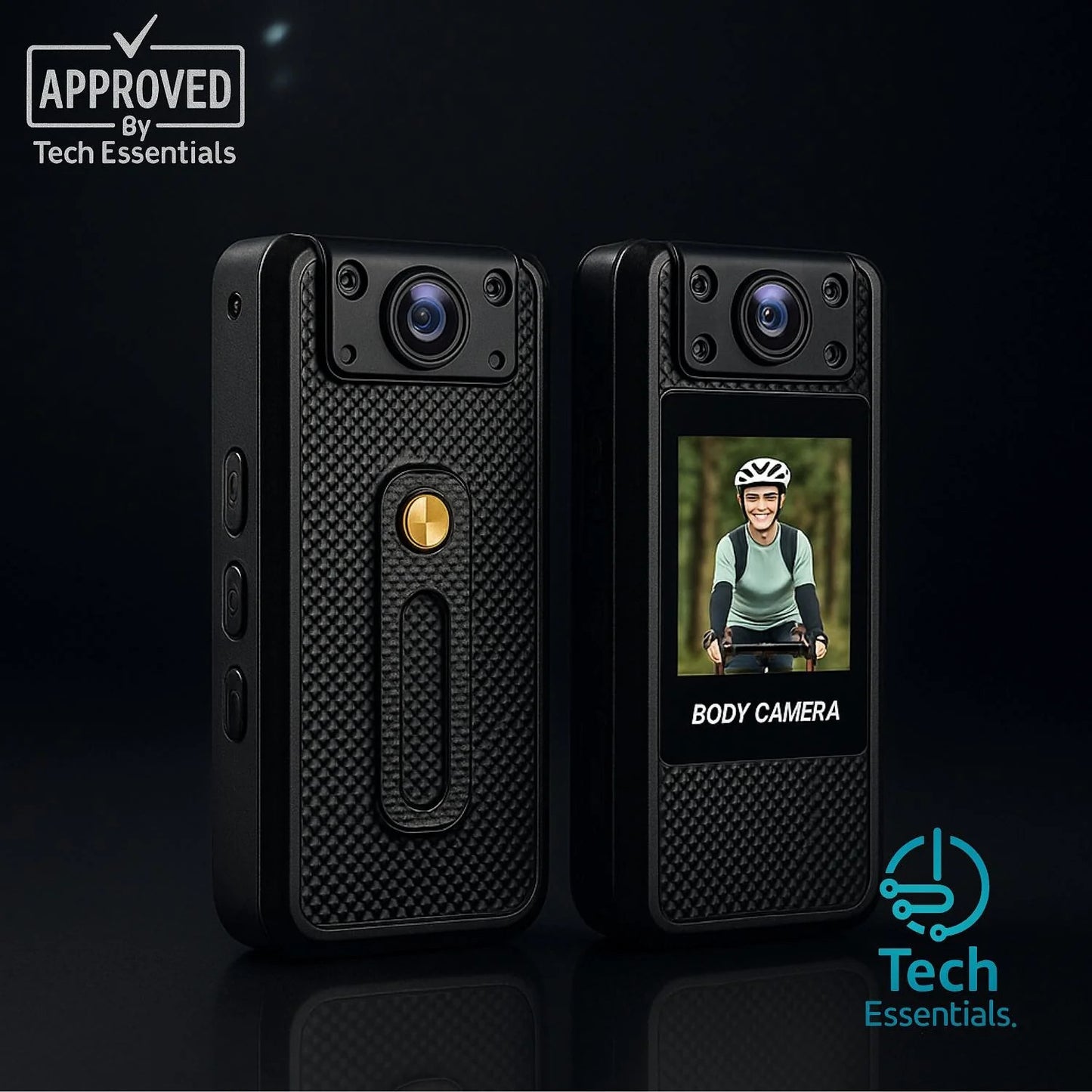 TECH ESSENTIALS — 4K Mini Body Camera