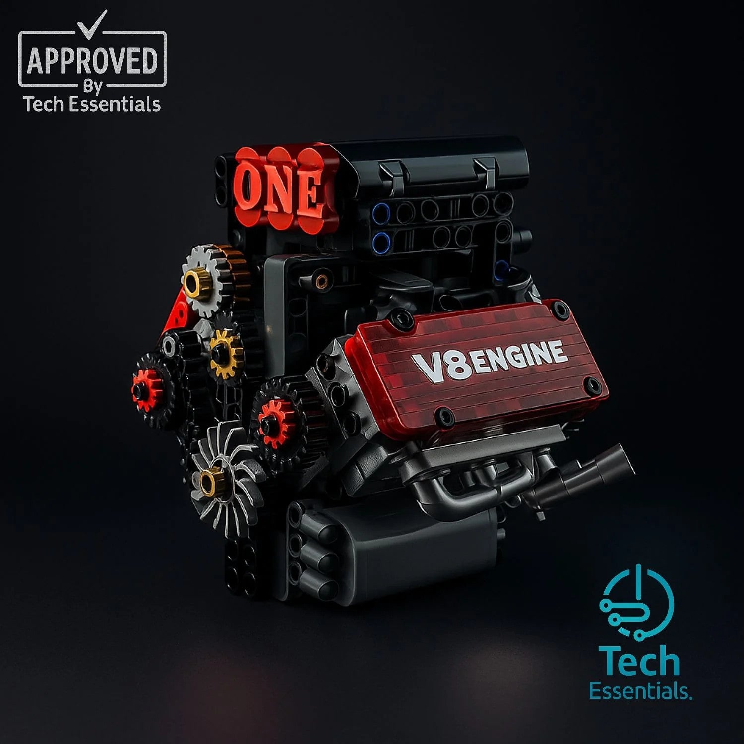 TECH ESSENTIALS — V8 Engine Motorized Electrical Model