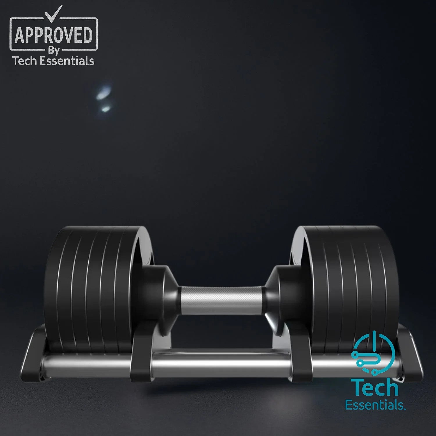 TECH ESSENTIALS — Electroplated Dumbbell Set (32kg)
