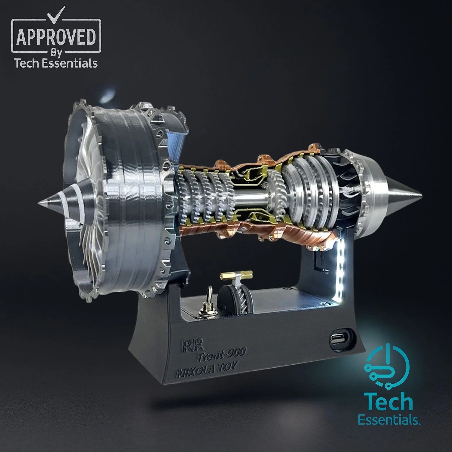 TECH ESSENTIALS — Replica RR Turbo Jet Model Engine
