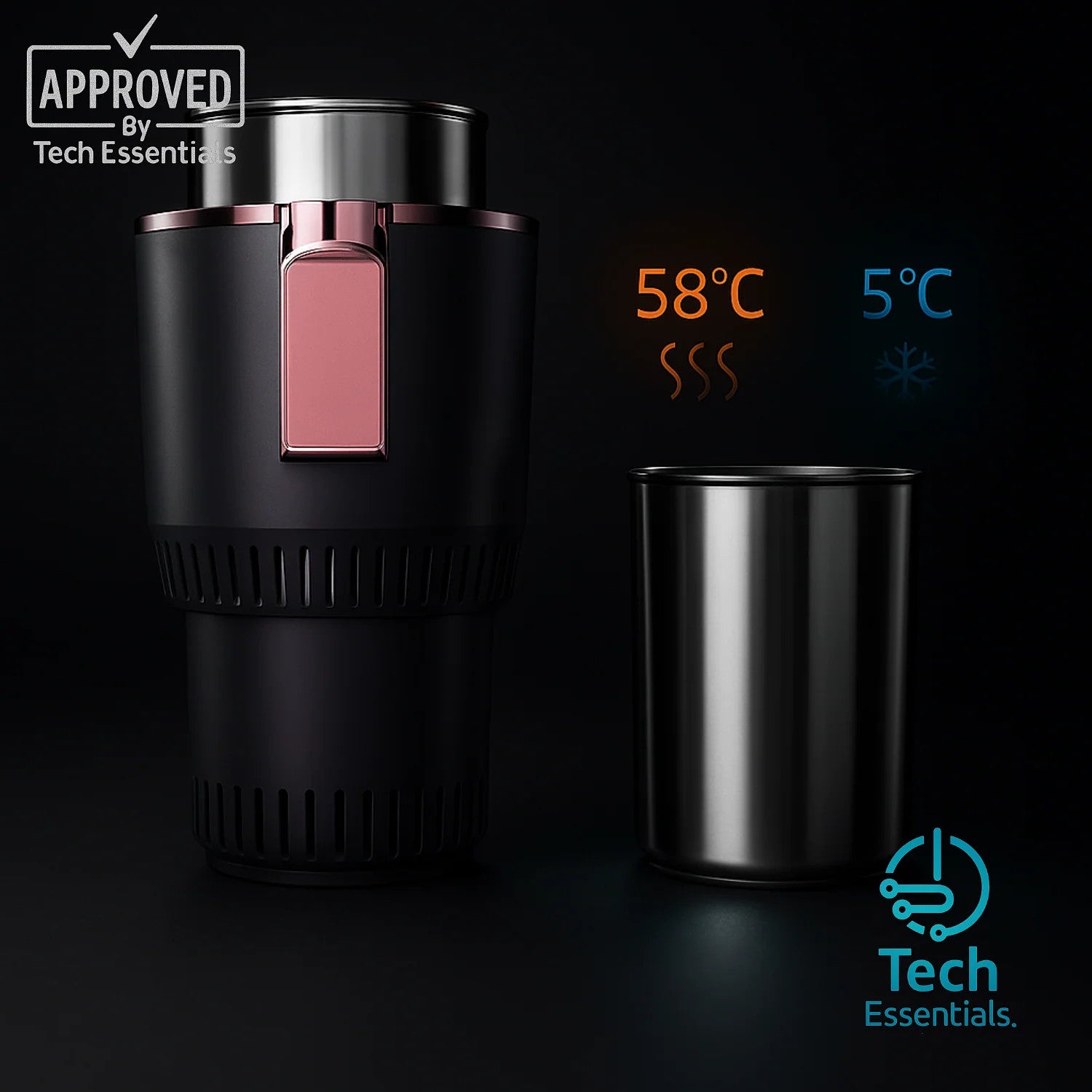 TECH ESSENTIALS — Smart Cup Heater/ Cooler