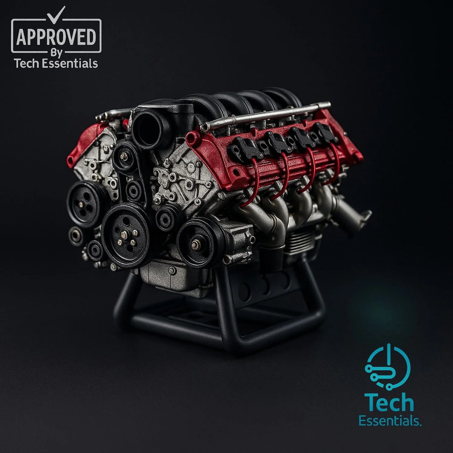 TECH ESSENTIALS — V8 Engine Internal Combustion Model Engine