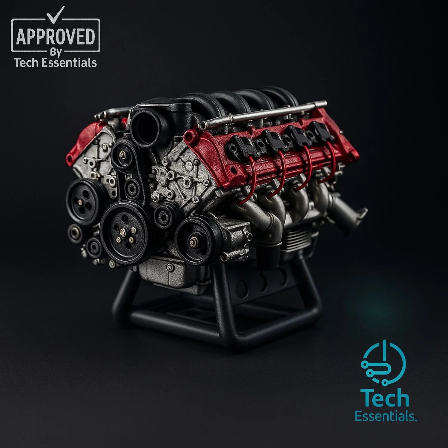 TECH ESSENTIALS — V8 Engine Internal Combustion Model Engine