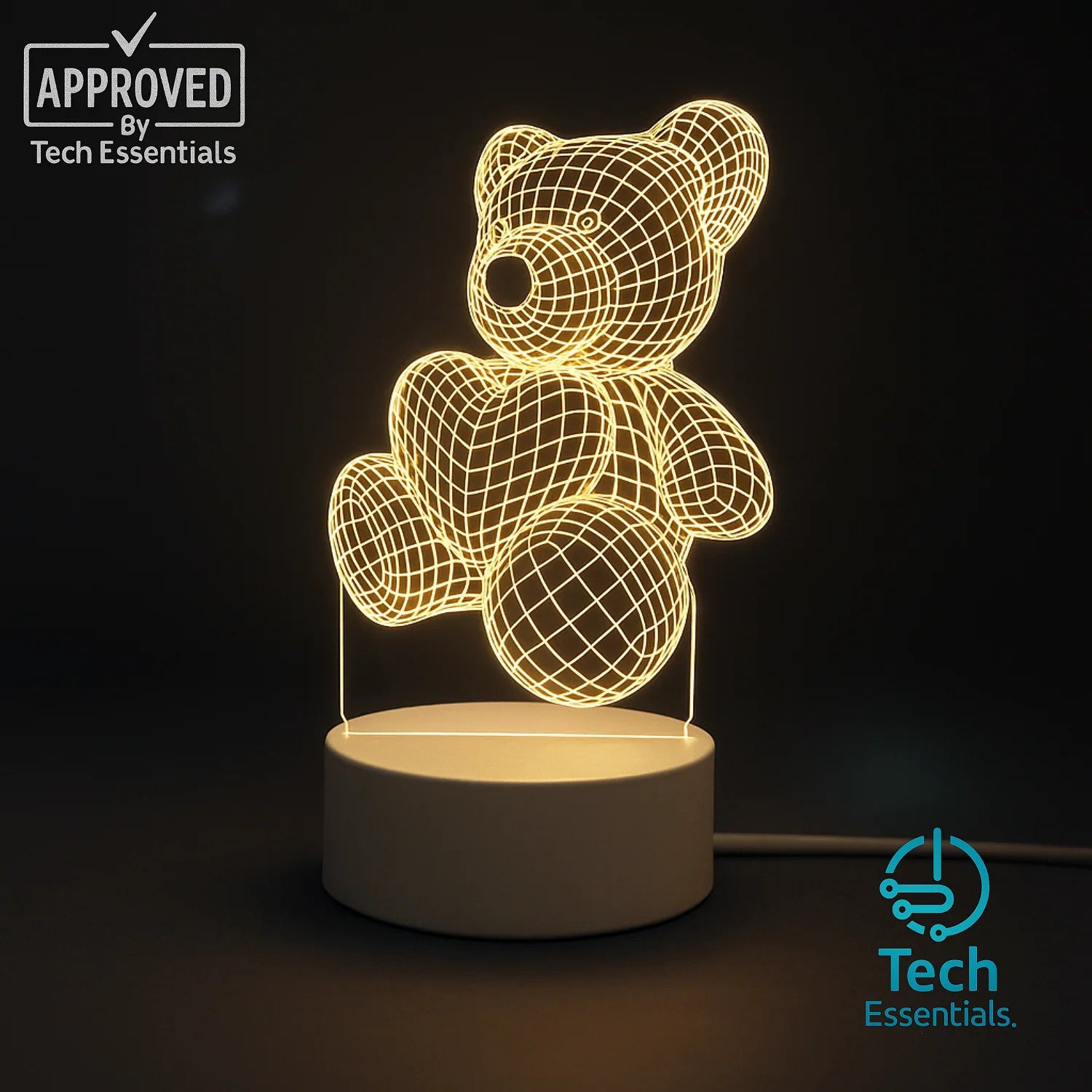 TECH ESSENTIALS — 3D Bear Lamp