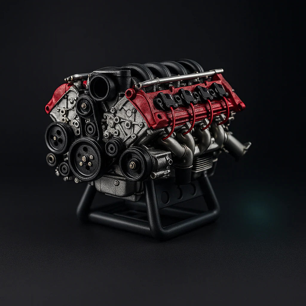 TECH ESSENTIALS — V8 Engine Internal Combustion Model Engine