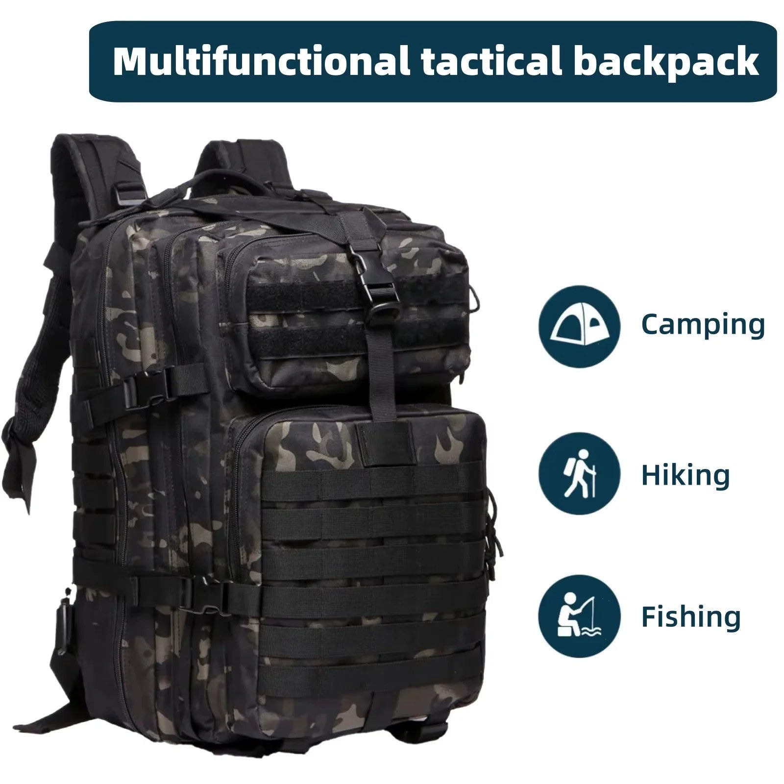 TECH ESSENTIALS — Tactical Backpack
