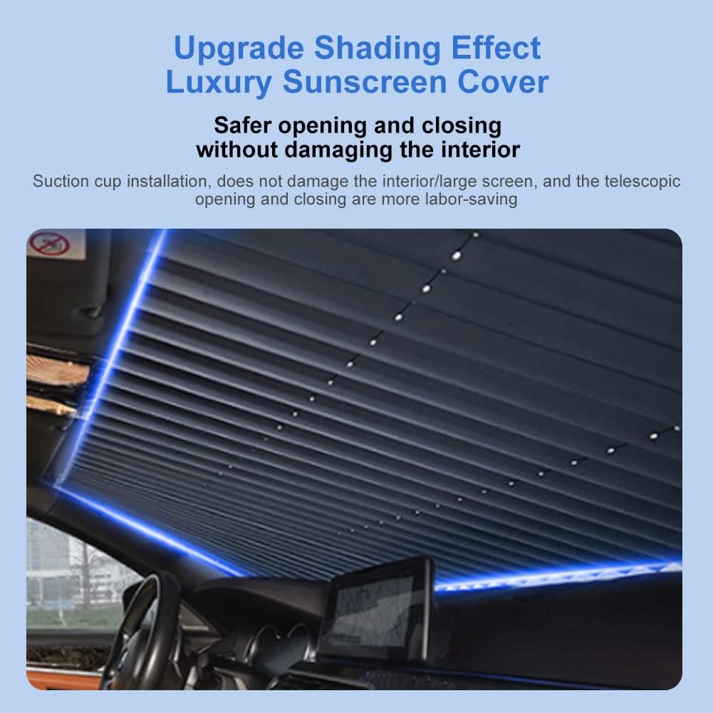 TECH ESSENTIALS — Retractable Car Windshield Sunshade