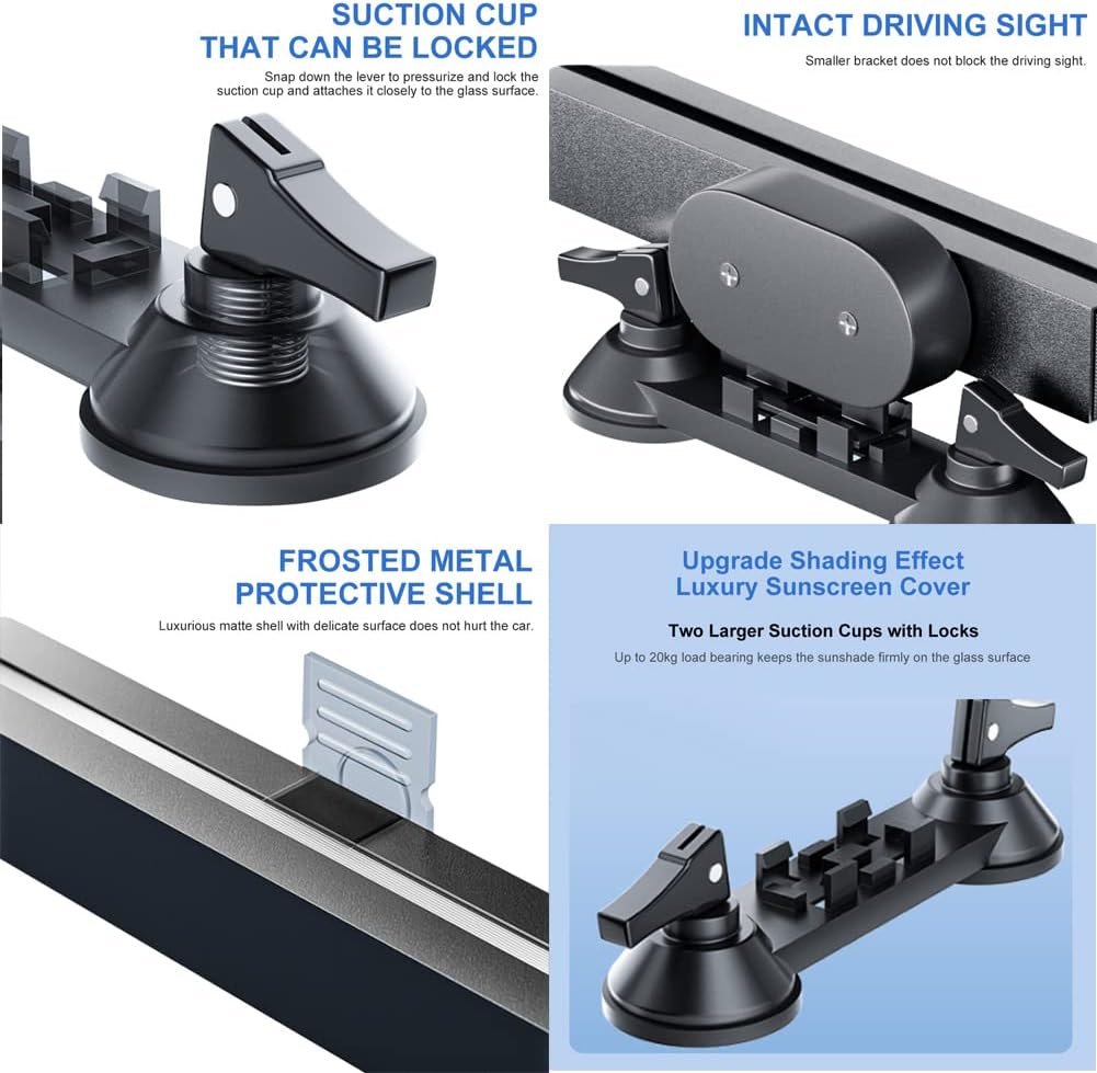 TECH ESSENTIALS — Retractable Car Windshield Sunshade