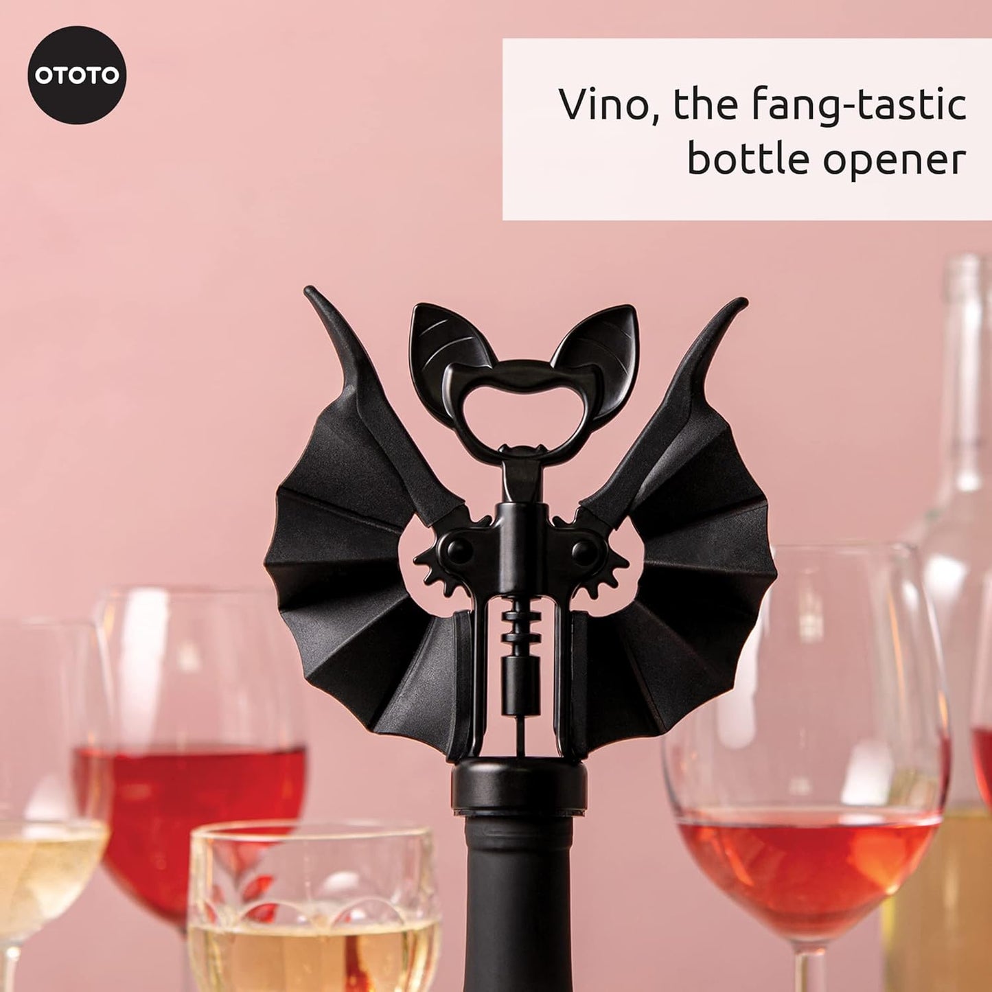 TECH ESSENTIALS — Bat Bottle Opener & Corkscrew