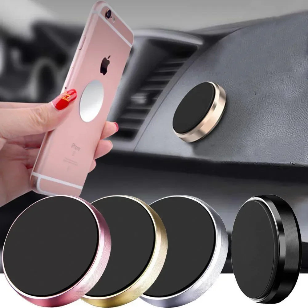 Magnetic Car Phone Holder Universal Car Phone Stand for Iphone Xiaomi Huawei Samsung Dashboard Wall Mounted Car Magnet Sticker