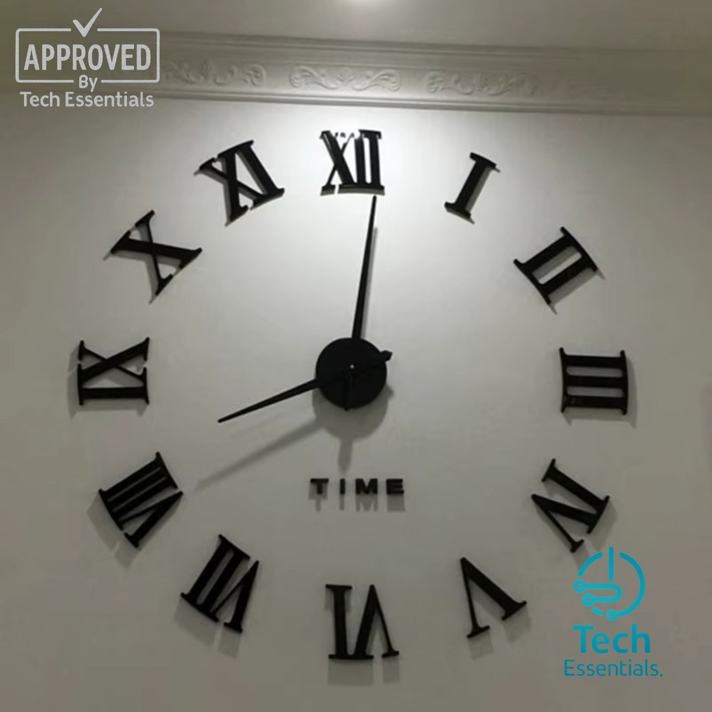 TECH ESSENTIALS — 3D Wall Clock