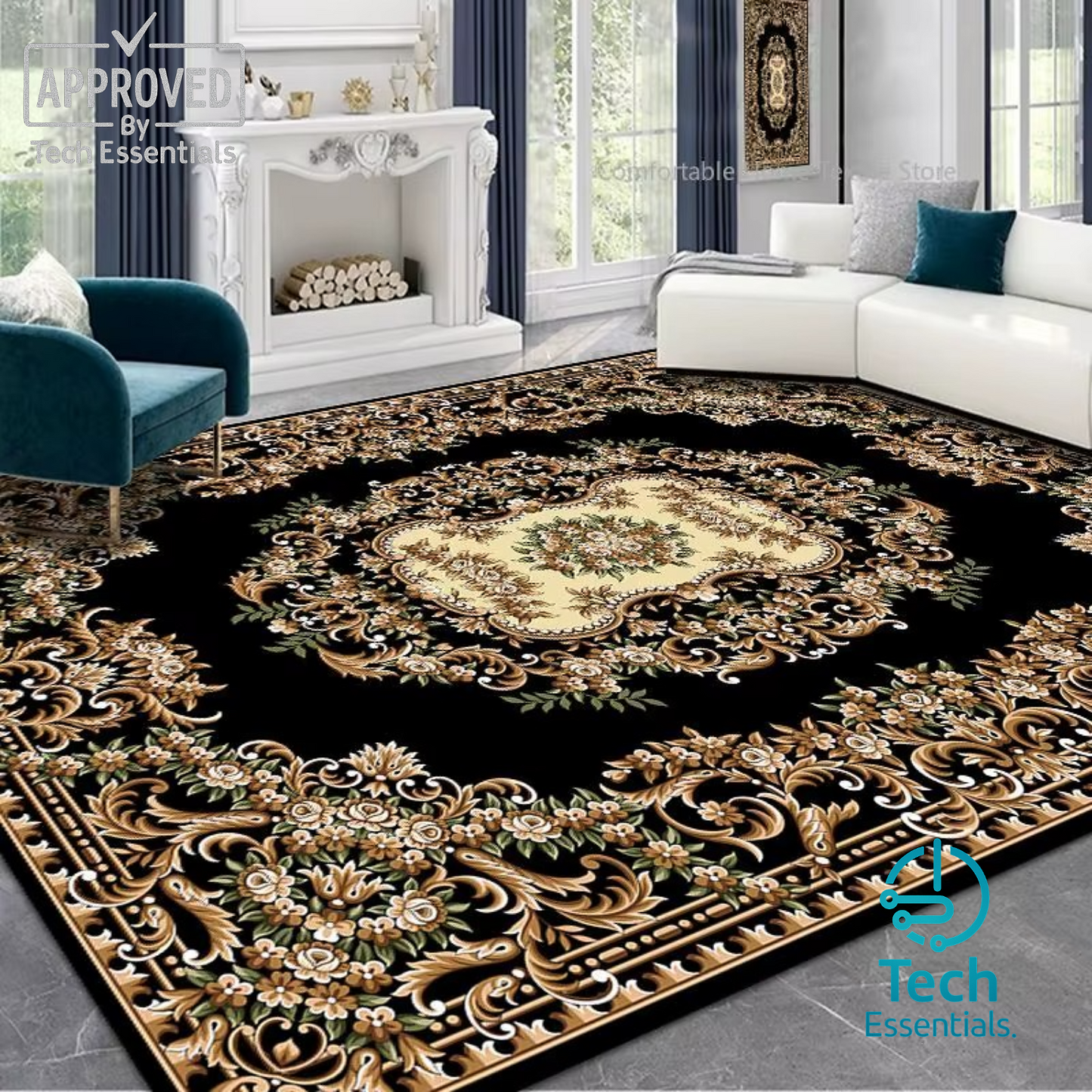TECH ESSENTIALS — Retro Persian Style Carpet