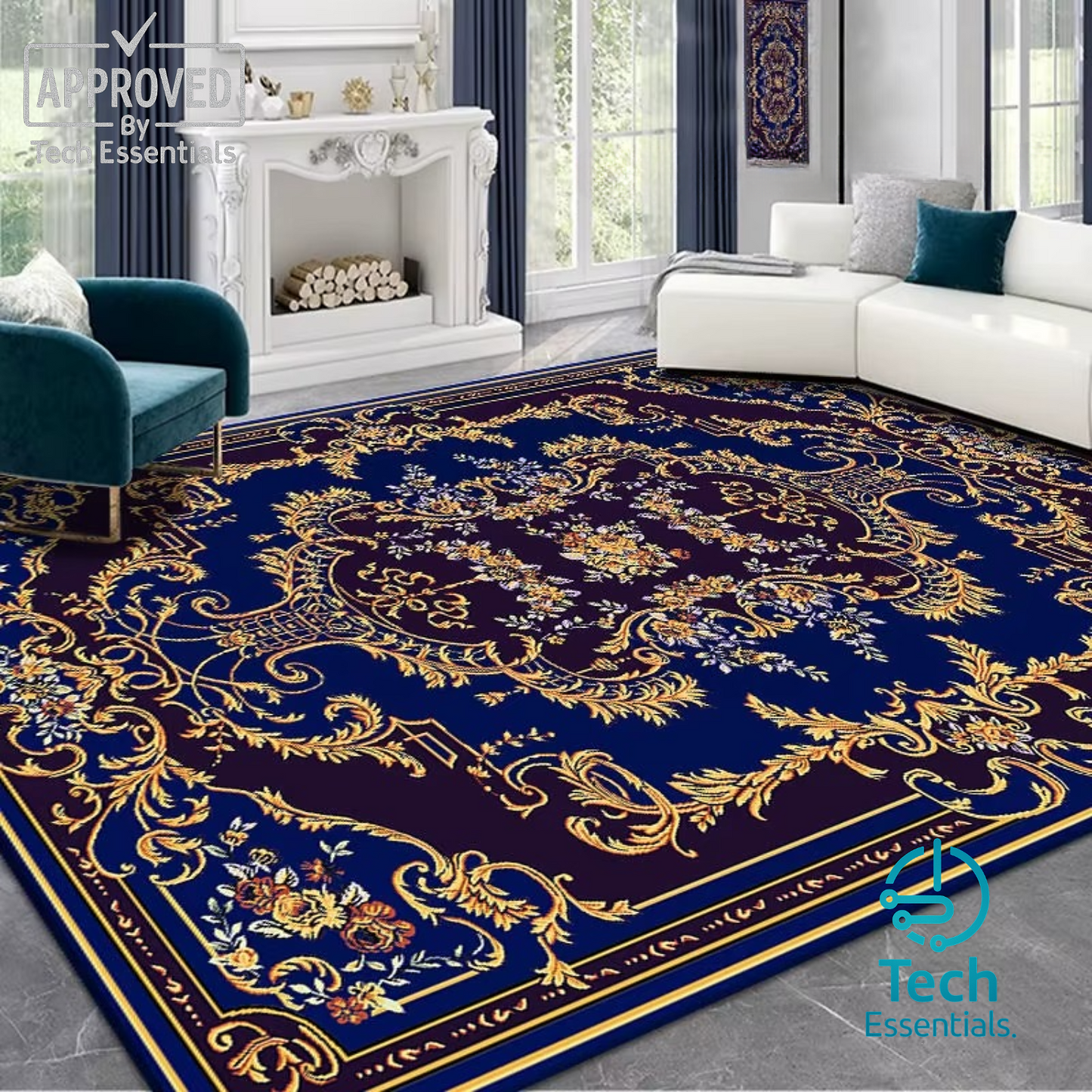 TECH ESSENTIALS — Retro Persian Style Carpet