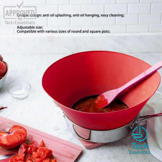 TECH ESSENTIALS — Silicone Splatter Guard