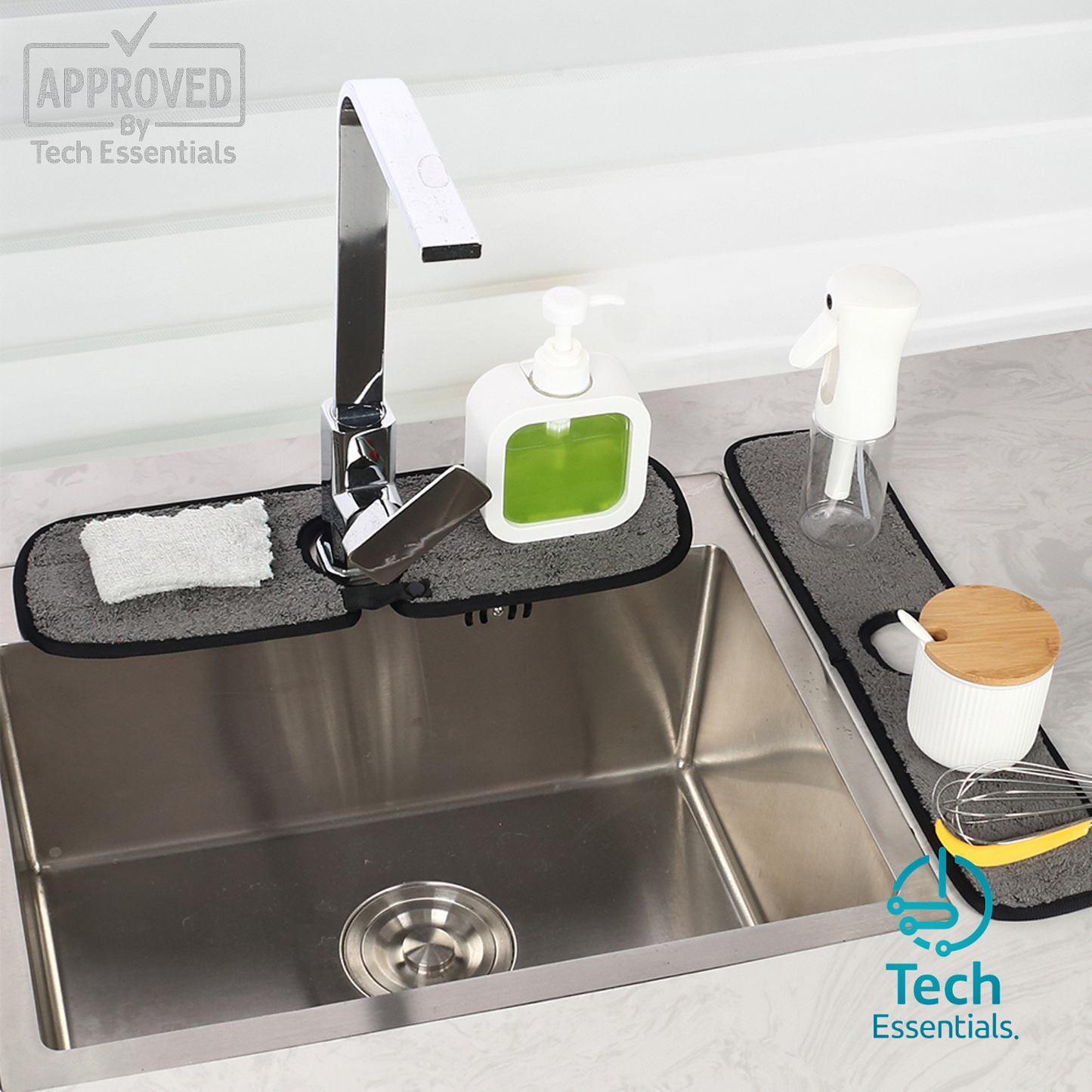 TECH ESSENTIALS — Faucet Absorbent Mat