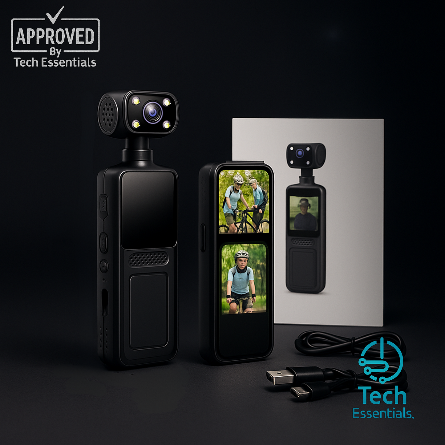 TECH ESSENTIALS — 4K Ultra HD Action Camera