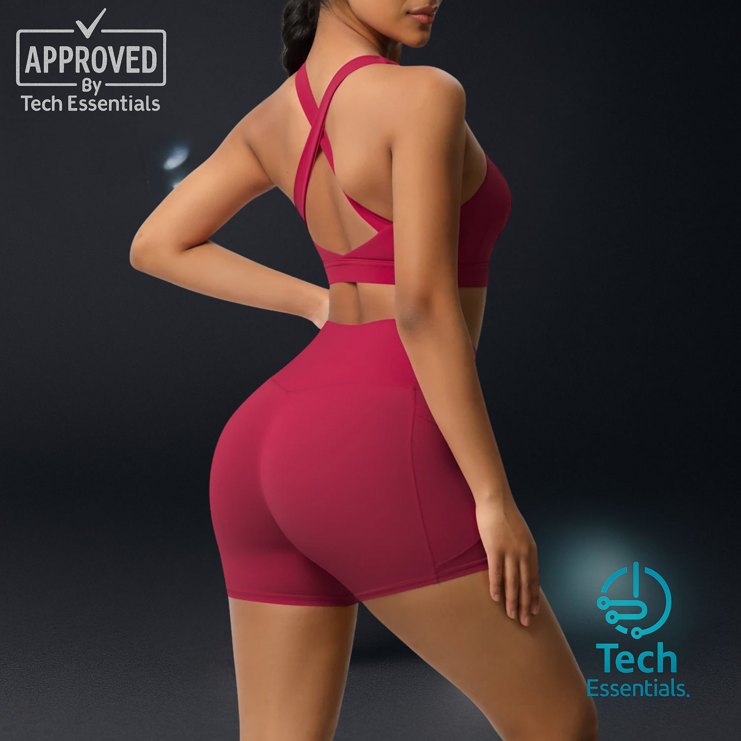 TECH ESSENTIALS — Premium 2-Piece Yoga Set