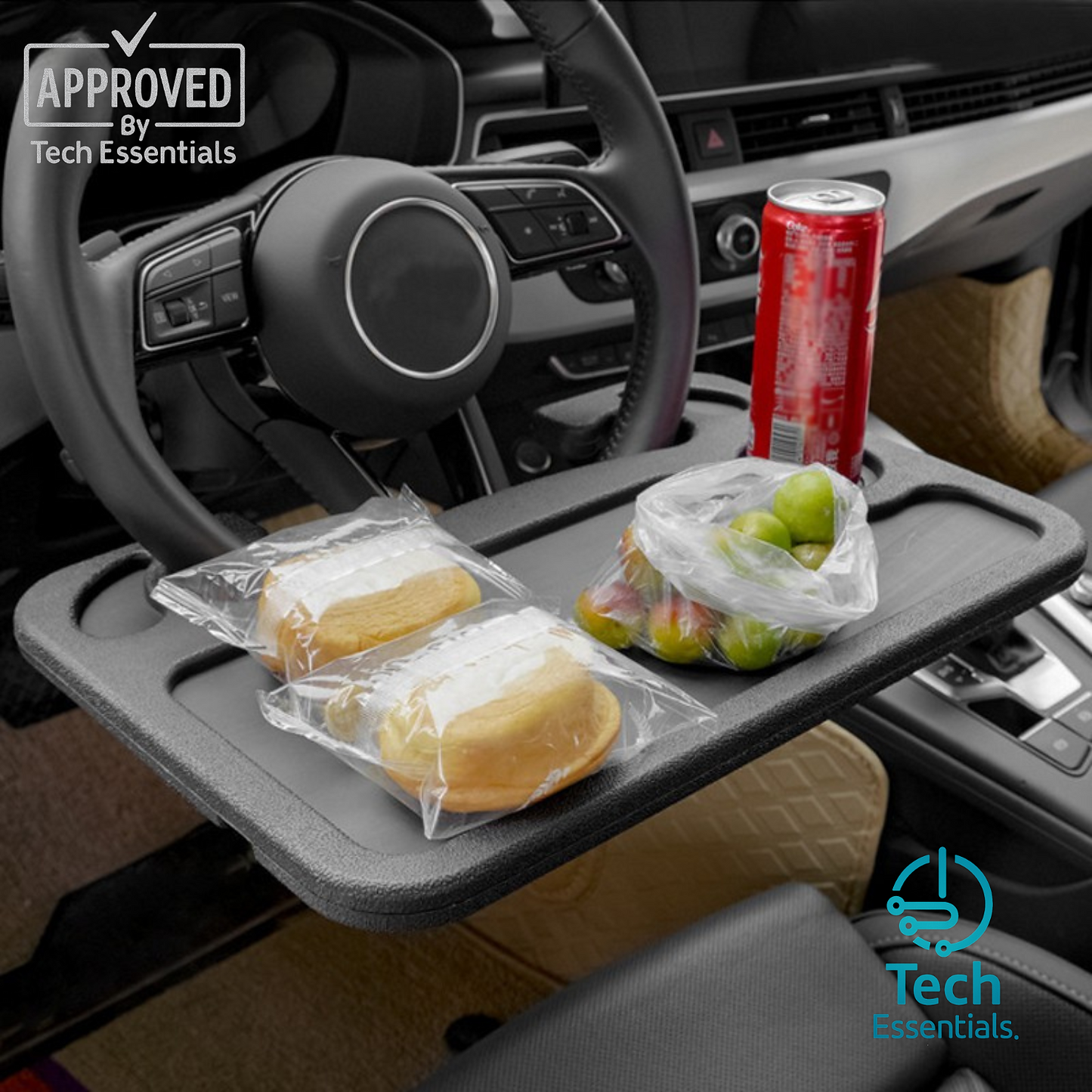 TECH ESSENTIALS — Steering Wheel Desk & Dining Tray