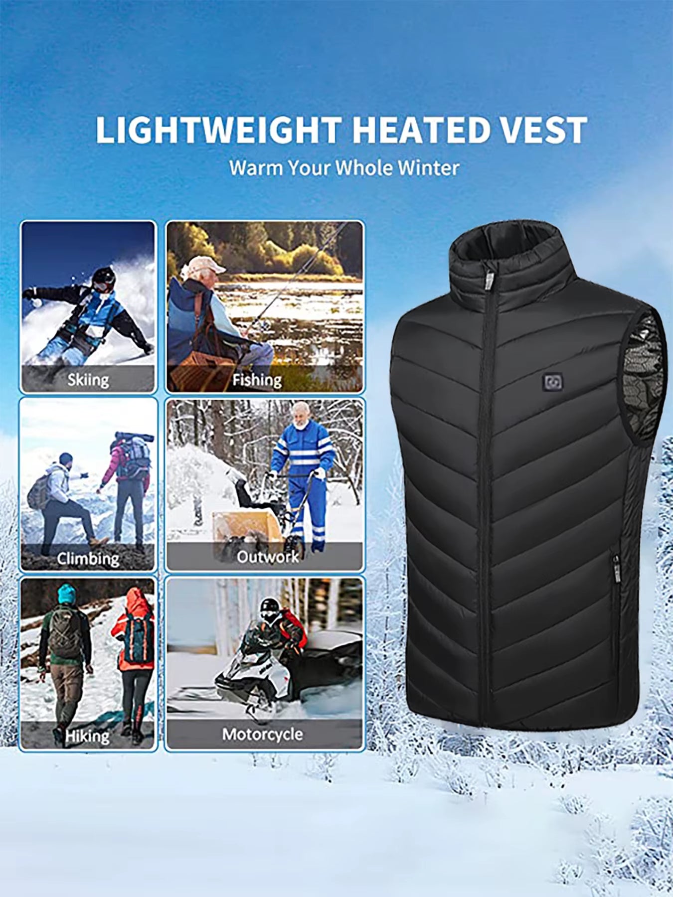 TECH ESSENTIALS — Electric Heated Body Warmer