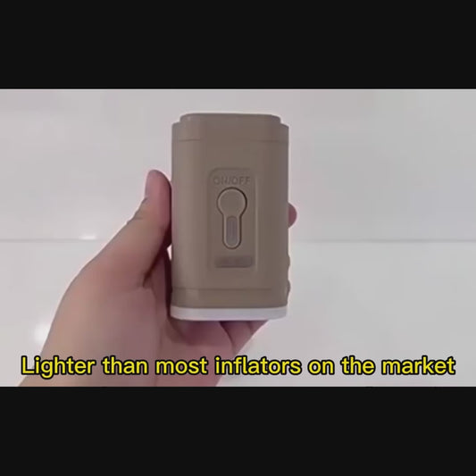 TECH ESSENTIALS — Wireless Inflator/Deflator for Camping